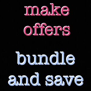 make offers + bundle and save